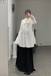 Marc le bihan double -neck shirt 2630 white